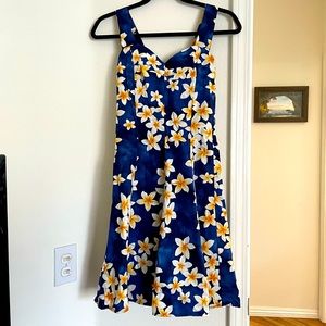 Blue Luau Dress